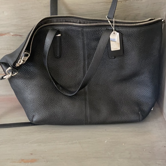 Coach signature pebbled leather bag - Picture 6 of 6